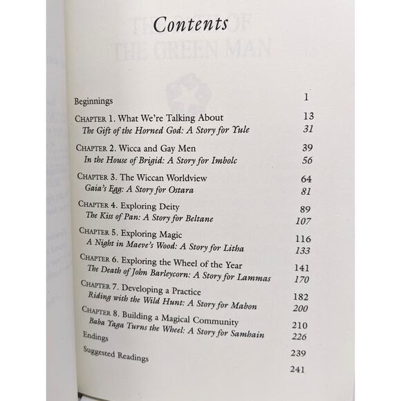 The Path Of The Green Man: Gay Men, Wicca and Living a Magical Life Witchcraft - Picture 5 of 6